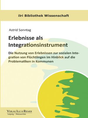 cover image of Erlebnisse als Integrationsinstrument